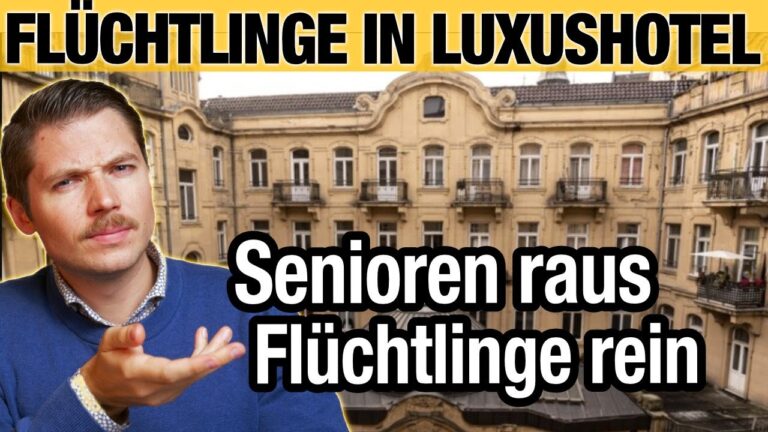 Mehr über den Artikel erfahren Flüchtlinge in Luxushotel – Senioren müssen RAUS!