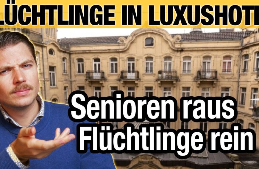 Flüchtlinge in Luxushotel – Senioren müssen RAUS!