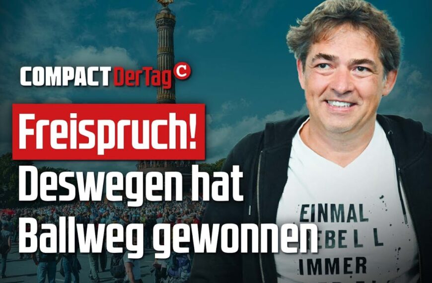 Freispruch! Deswegen hat Ballweg gewonnen💥