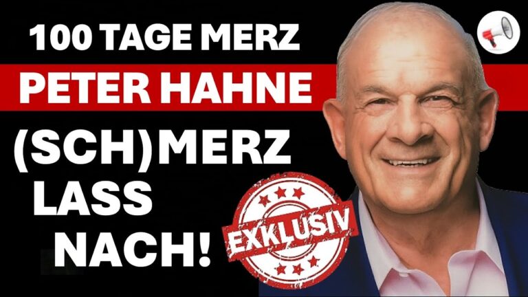 Mehr über den Artikel erfahren Fremdschämen & Wut: 100 Tage Merz – Peter Hahne rechnet ab