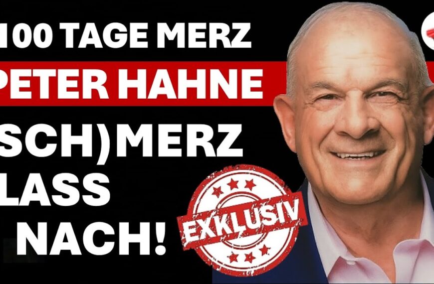 Fremdschämen & Wut: 100 Tage Merz – Peter Hahne rechnet ab