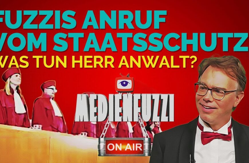 Fuzzis Anruf vom Staatsschutz- Was tun Herr Anwalt?