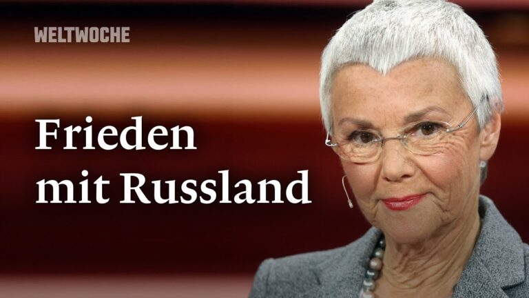 Mehr über den Artikel erfahren Gabriele Krone-Schmalz über den Ukraine-Krieg, Deutschland, die Medien und ihr Leben