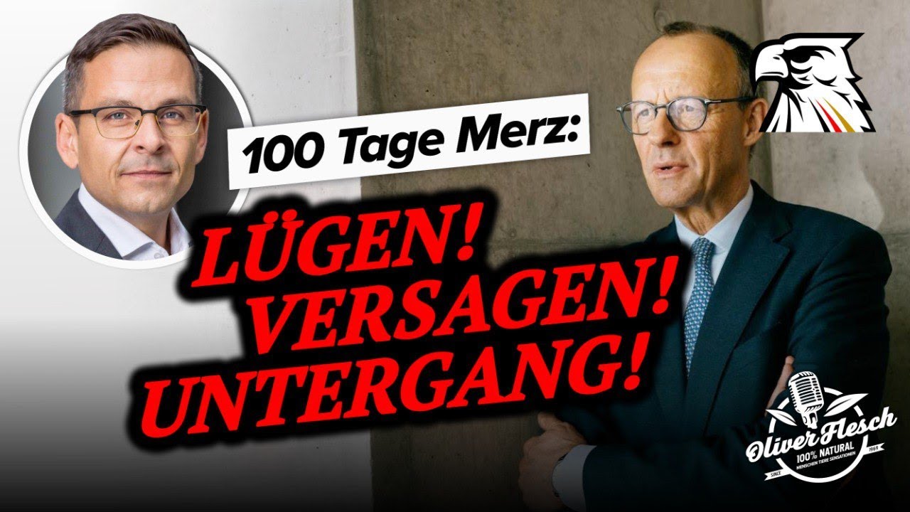 Grosz über 100 Tage Kanzler Merz: „100 Tage Lüge, 100 Tage Hybris, 100 Tage deutscher Untergang!“
