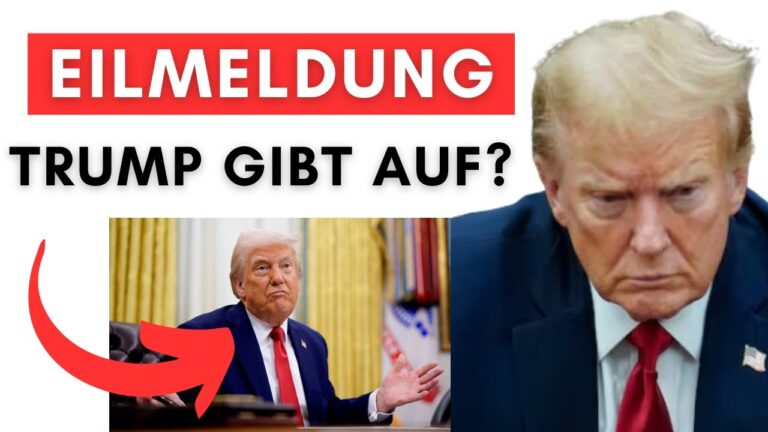 Mehr über den Artikel erfahren Heftig: Trump zieht sich vorerst aus Friedensgesprächen zurück!