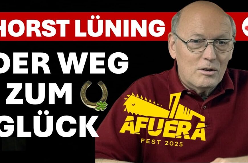 Horst Lüning: Der Weg zum Glück | Vortrag über Zufriedenheit, Freiheit & Eigenverantwortung