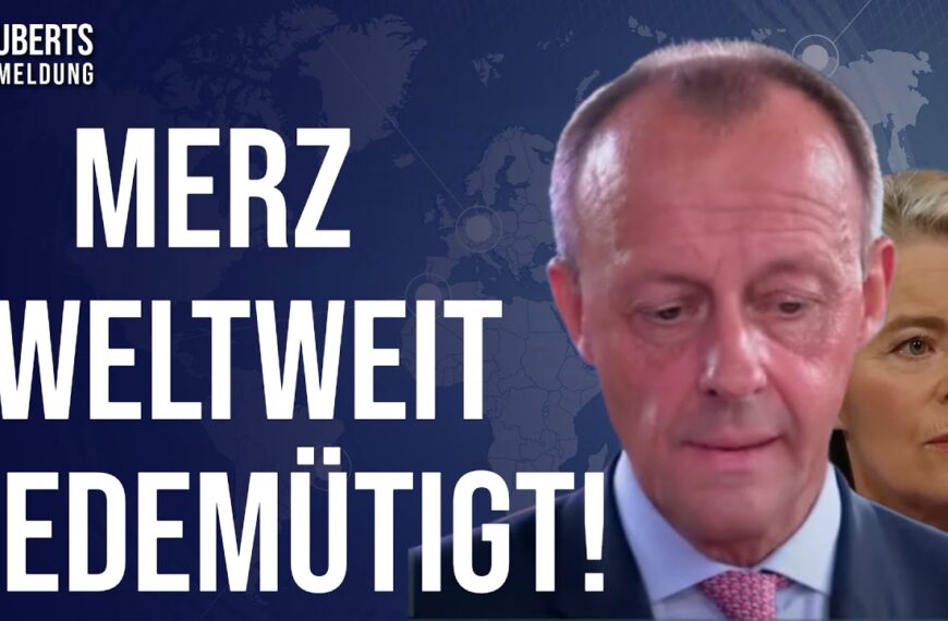 International kaltgestellt: Volle Breitseite gegen Merz und vdL💥USA-Leak schockt Brüssel und Berlin!