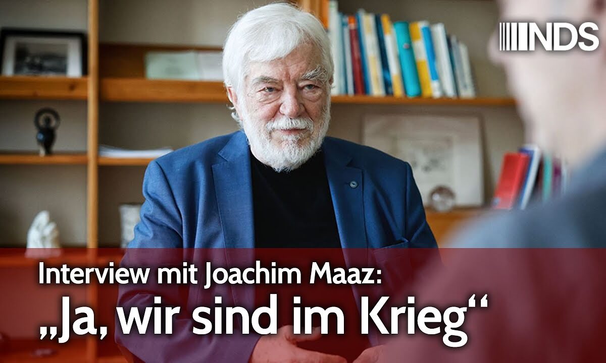Interview mit Joachim Maaz: „Ja, wir sind im Krieg“ | NDS