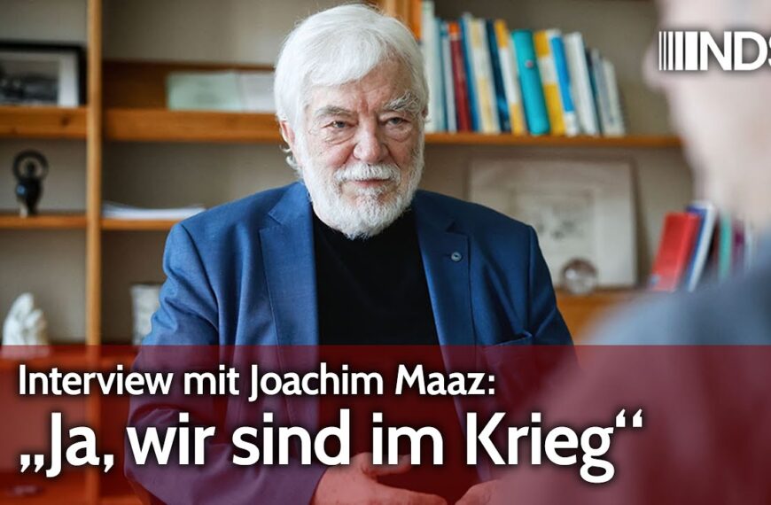 Interview mit Joachim Maaz: „Ja, wir sind im Krieg“ | NDS