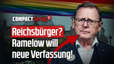 Mehr über den Artikel erfahren Irre! Ramelow will unsere Nationalhymne und Schwarz-Rot-Gold abschaffen!