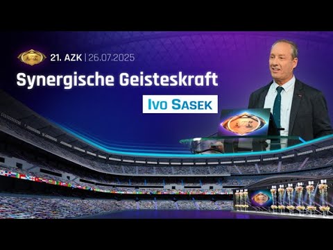 Mehr über den Artikel erfahren IVO SASEK an der 21. AZK: „Synergische Geisteskraft“