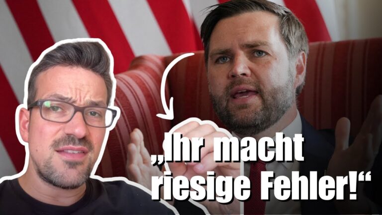 Mehr über den Artikel erfahren JD Vance: „Deutschland bringt sich gerade selbst um!“