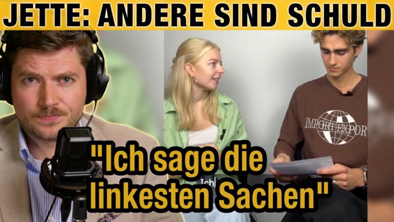 Mehr über den Artikel erfahren Jette im ZEIT-Interview: Ich sage die linkesten der linken Sachen – Alle anderen sind schuld