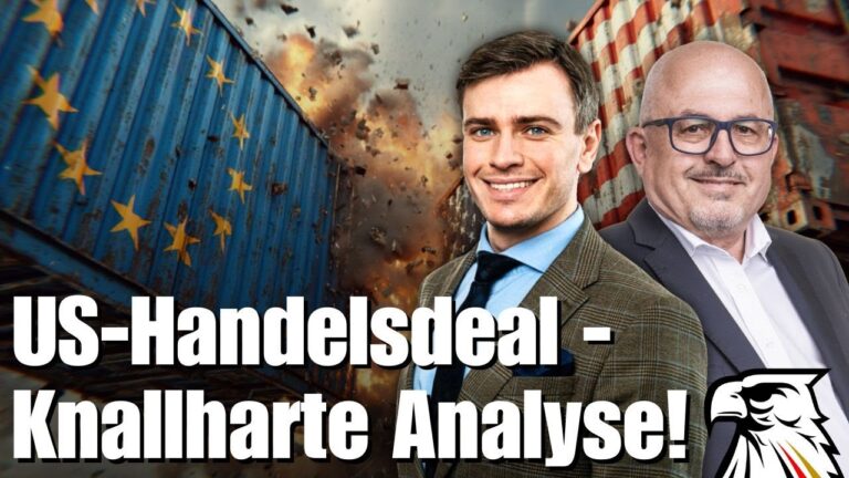 Mehr über den Artikel erfahren Knallharte Analyse: Renommierte Wirtschaftsexperten zerpflücken den neuen Knebel-Deal mit den USA!