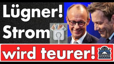 Mehr über den Artikel erfahren Koalition der Lügner! Neue Abgabe auf Strom für ALLE! Sie provozieren die Bürger bis aufs Blut!