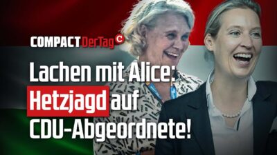 Mehr über den Artikel erfahren Lachen mit Alice: Hetzjagd auf CDU-Abgeordnete!💥