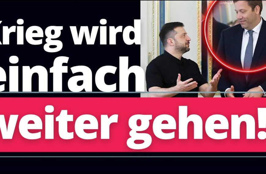 Lars Klingbeil: „Keine Sorge Wolodymyr, wir zahlen das!“