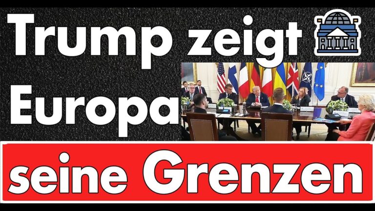 Mehr über den Artikel erfahren Lehrstunde im Weißen Haus! Ursula abgebügelt, Merz widersprochen! Trump macht Weltpolitik