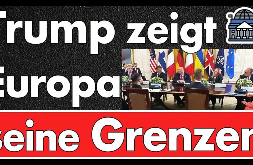 Lehrstunde im Weißen Haus! Ursula abgebügelt, Merz widersprochen! Trump macht Weltpolitik