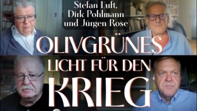 Mehr über den Artikel erfahren MANOVA The Great WeSet: Olivgrünes Licht für den Krieg (Stefan Luft, Dirk Pohlmann, Jürgen Rose)