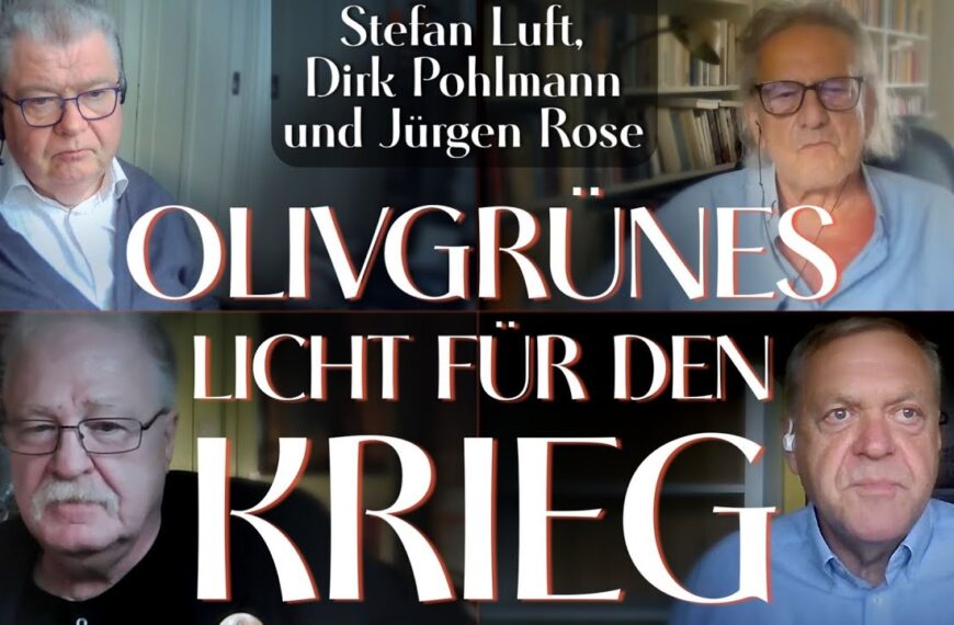 MANOVA The Great WeSet: Olivgrünes Licht für den Krieg (Stefan Luft, Dirk Pohlmann, Jürgen Rose)