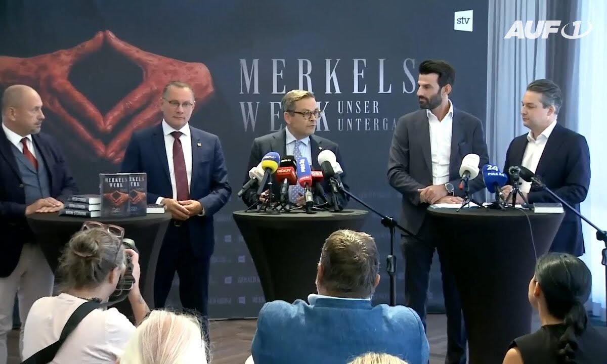 „Merkels Werk – unser Untergang“: Die gesamte Buchpräsentation