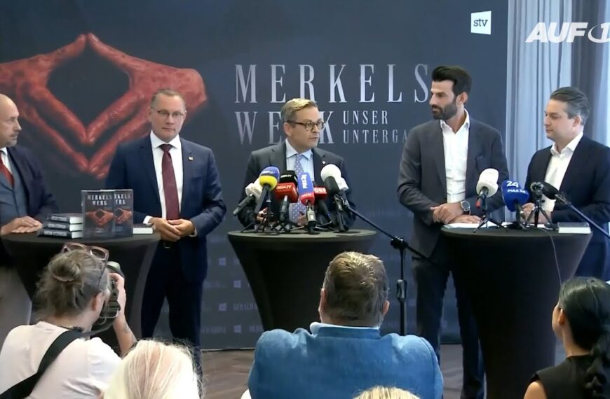 „Merkels Werk – unser Untergang“: Die gesamte Buchpräsentation