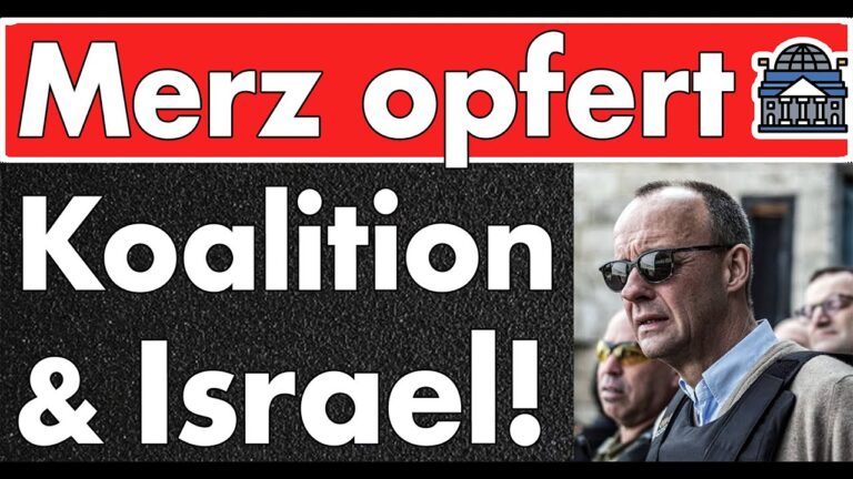 Mehr über den Artikel erfahren Merz im Alleingang! Ohne Rückendeckung der Union bückt er sich vor den Antisemiten der SPD!