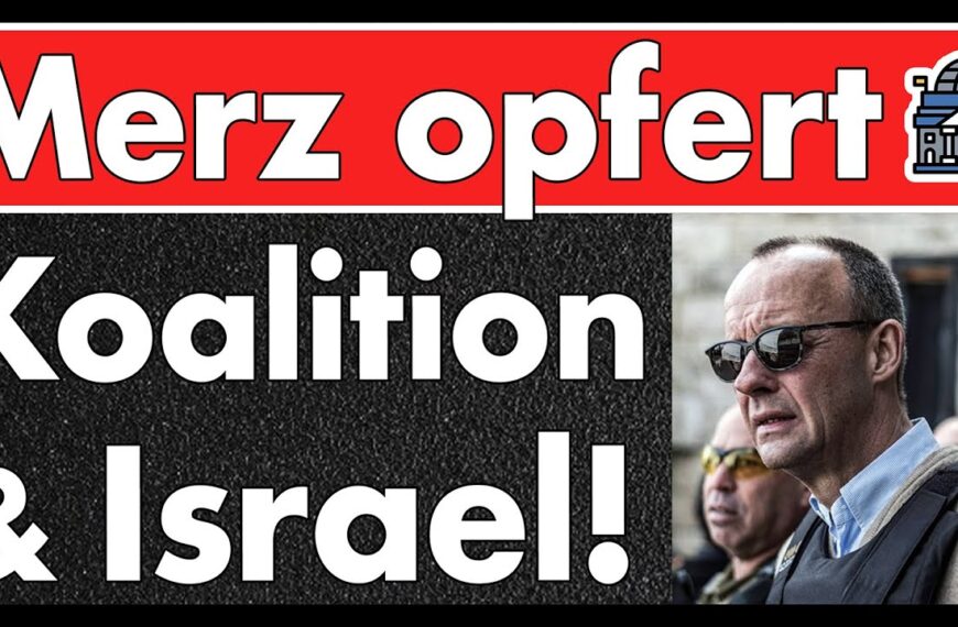 Merz im Alleingang! Ohne Rückendeckung der Union bückt er sich vor den Antisemiten der SPD!
