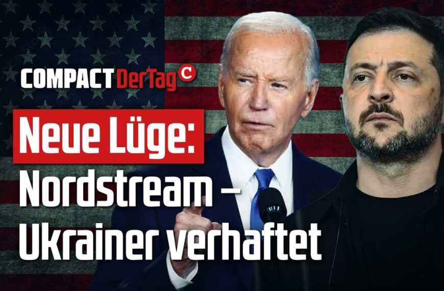 Neue Lüge: Nordstream – Ukrainer verhaftet💥