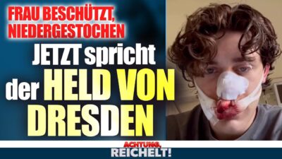 Mehr über den Artikel erfahren Niedergestochen, weil er Frau beschützte: „Trage meine Narbe mit Stolz“ | Achtung, Reichelt!