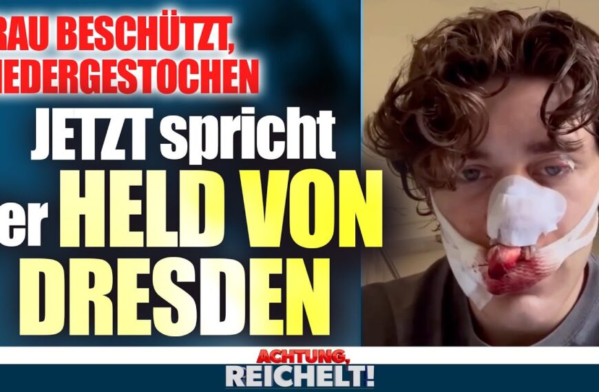 Niedergestochen, weil er Frau beschützte: „Trage meine Narbe mit Stolz“ | Achtung, Reichelt!