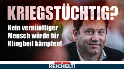 Mehr über den Artikel erfahren Offiziell bestätigt: Bundeswehr versorgt Terroristen! | Achtung, Reichelt! vom 04.08.2025