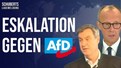 Mehr über den Artikel erfahren Panik bei CDU/CSU-Führung💥Brandmauer gefallen? + Söder-Entgleisung gegen AfD +  Umfragetief Union…