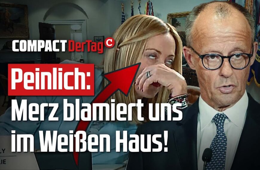 Peinlich: Merz blamiert uns im Weißen Haus!💥