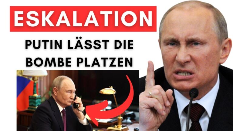 Mehr über den Artikel erfahren Putin droht mit Verhandlungs-Ende + SPD will AUCH Bundeswehr schicken +Trump präsentiert US-Garantien