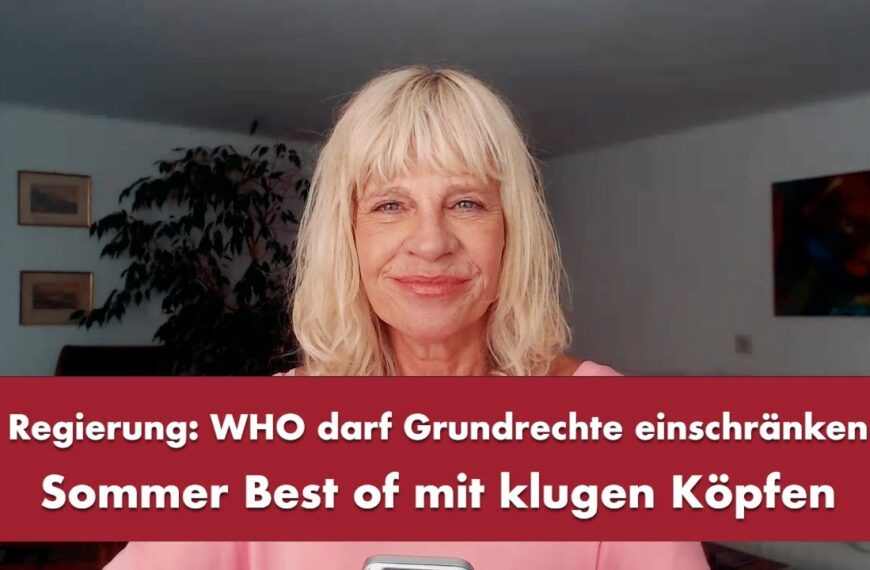 Regierung: WHO darf Grundrechte einschränken – Punkt.PRERADOVIC mit klugen Köpfen