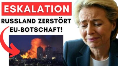 Mehr über den Artikel erfahren Rekordangriff auf Kiew – EU-Hauptquartier und Britisches Geheimdienstzentrum zerstört!