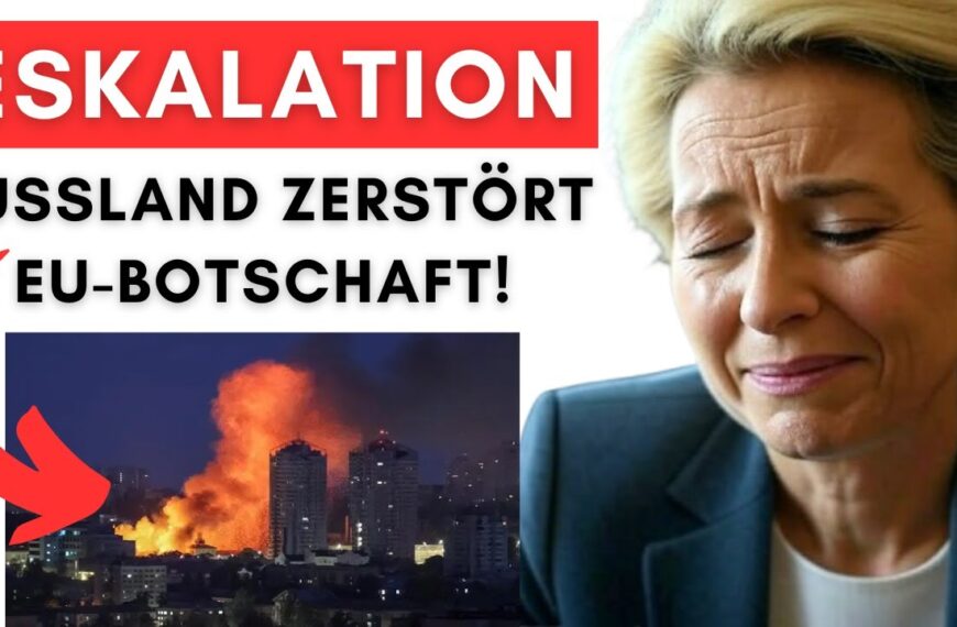 Rekordangriff auf Kiew – EU-Hauptquartier und Britisches Geheimdienstzentrum zerstört!