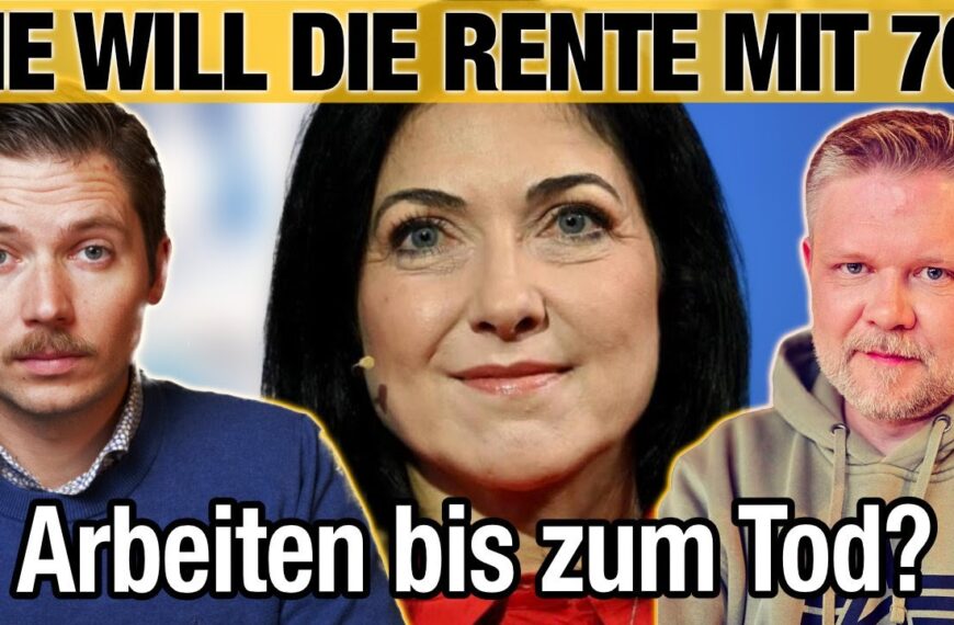 Rente mit 70? Katherina Reiche: Deutsche sollen LÄNGER arbeiten!
