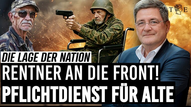 Mehr über den Artikel erfahren Rentner an die Front! SPD-Ökonom will Pflichtdienst für Alte | Die Lage der Nation