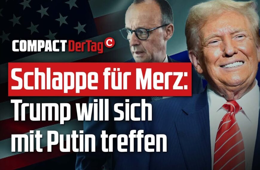 Schlappe für Merz: Trump will sich mit Putin treffen💥