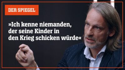 Mehr über den Artikel erfahren Schlittern wir in den Dritten Weltkrieg? Richard David Precht im Spitzengespräch | DER SPIEGEL