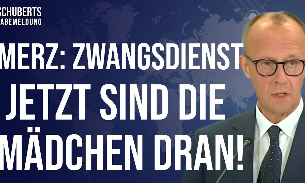Schock-Forderung💥Merz verbreitet Verschwörungstheorien💥Totale Kriegswirtschaft💥BlackRock und WEF