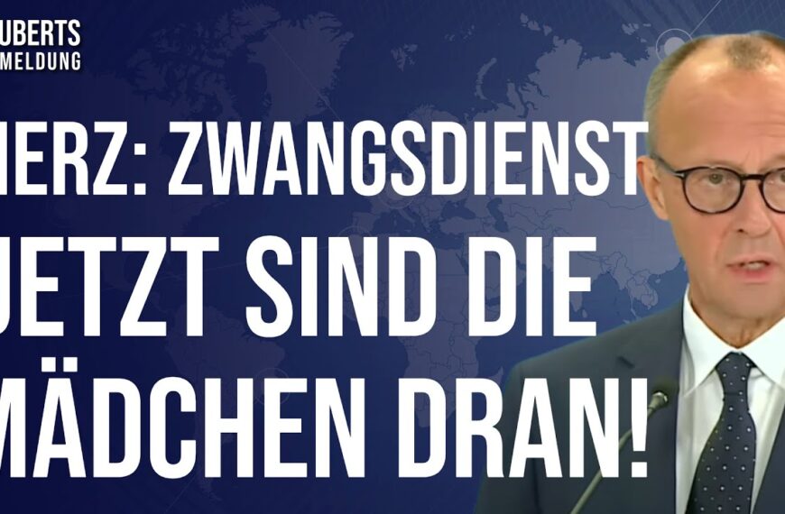 Schock-Forderung💥Merz verbreitet Verschwörungstheorien💥Totale Kriegswirtschaft💥BlackRock und WEF