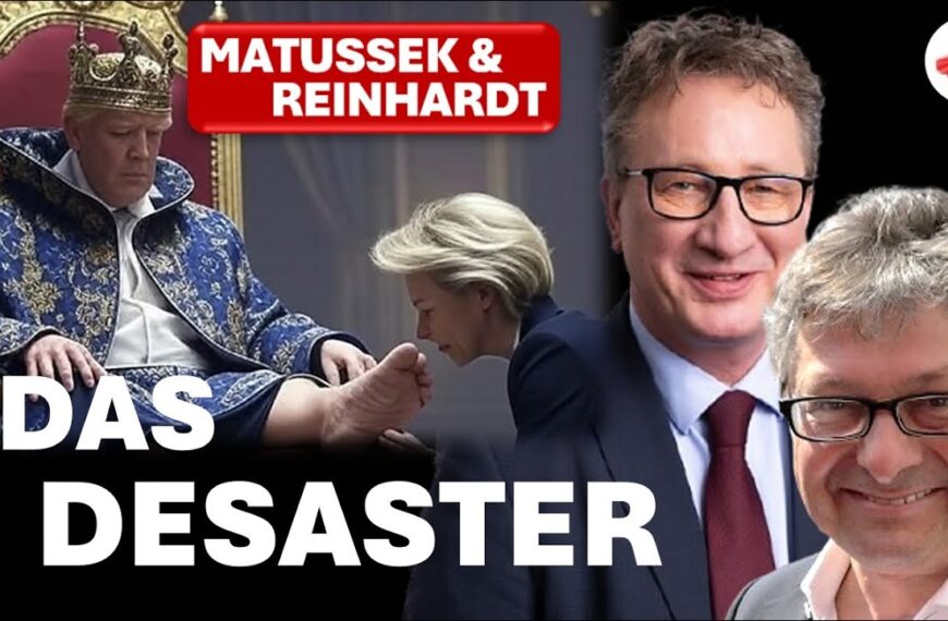 Schulmädchen Ursula „Röschen“ von der Leyen bei „Tycoon“ Donald Trump | Matussek & Reinhardt
