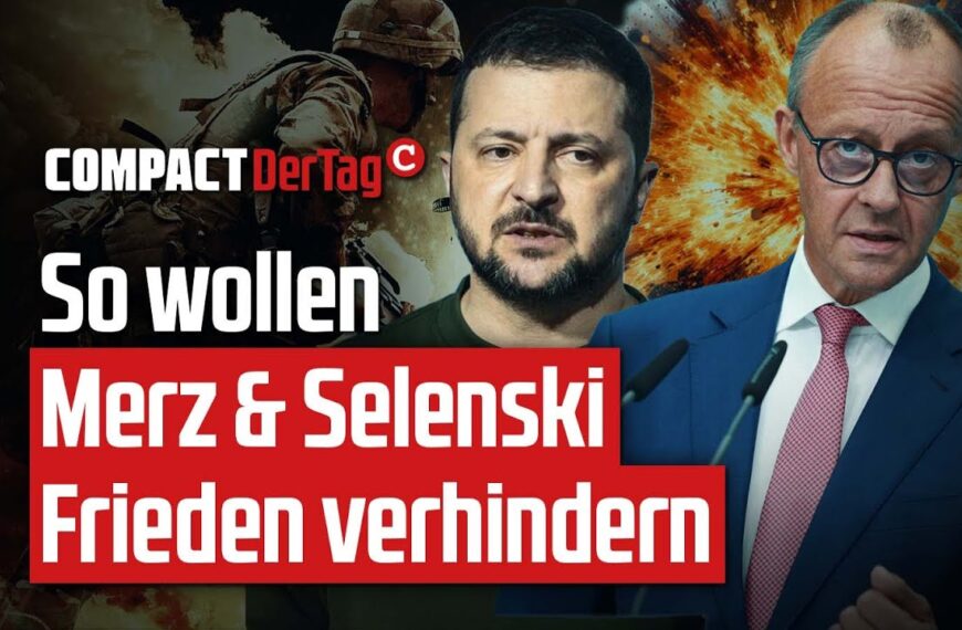 So wollen Merz & Selenski Frieden verhindern💥