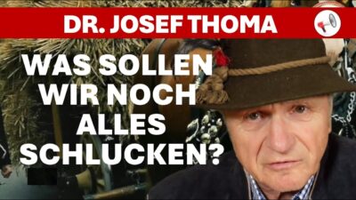 Mehr über den Artikel erfahren Soviel Schnaps kann man doch gar nicht saufen! | Satire mit Dr. Josef Thoma