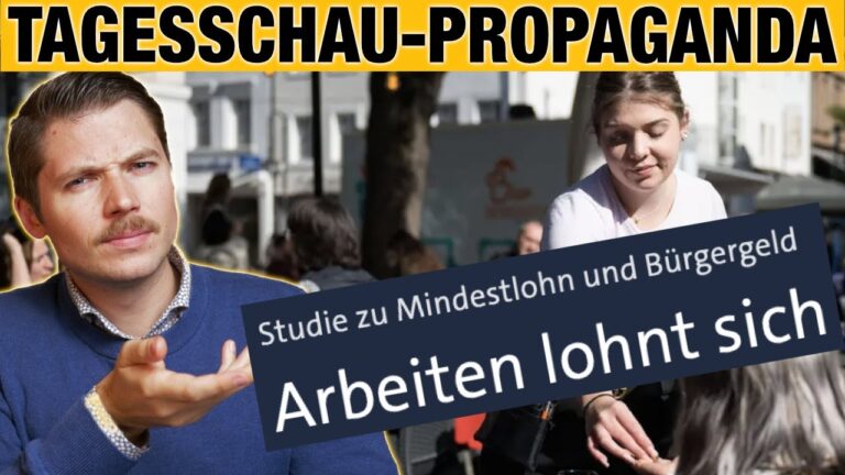 Mehr über den Artikel erfahren Tagesschau sagt: „Arbeiten lohnt sich!“ – ist alles gelogen?