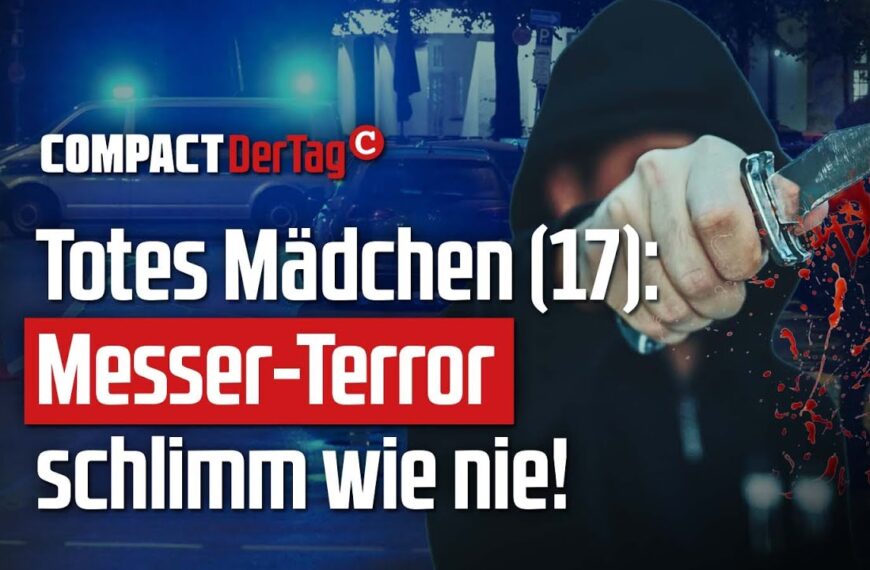 Totes Mädchen (17): Messer-Terror schlimm wie nie!💥